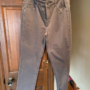 Light grey corduroy slacks